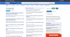 Desktop Screenshot of newslookup.com
