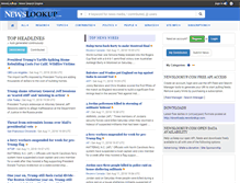 Tablet Screenshot of newslookup.com